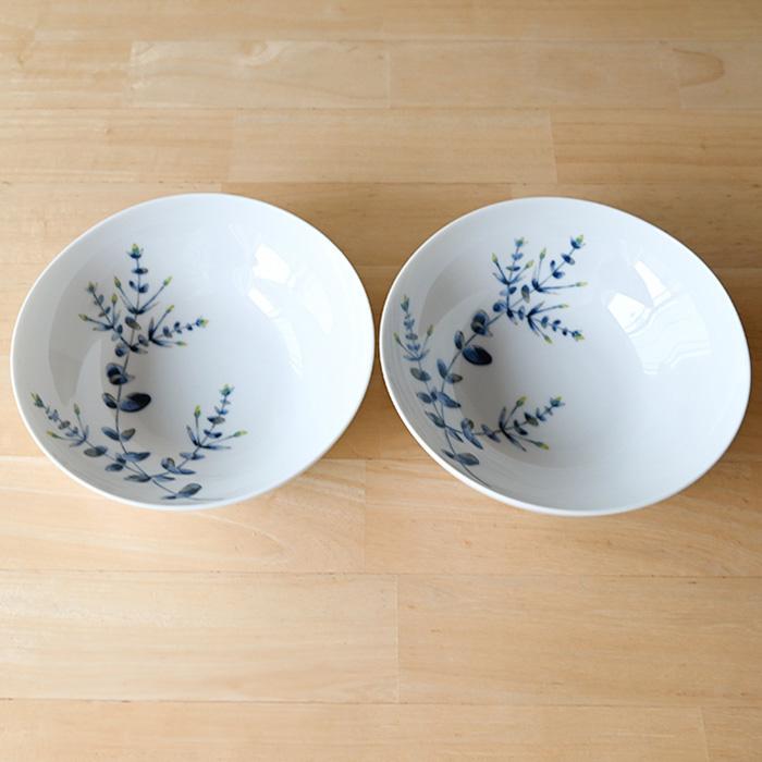 香蘭社 そよ香 ペア中鉢 有田焼 鉢 食器 セット おしゃれ ボウル 中鉢
