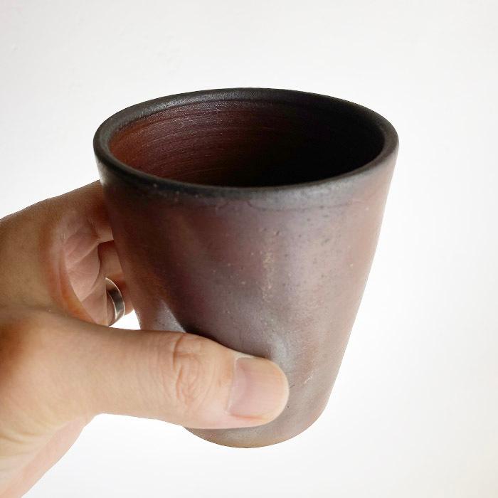 備前焼 焼酎カップ 戸田兼人作 父の日 プレゼント 70代 2024