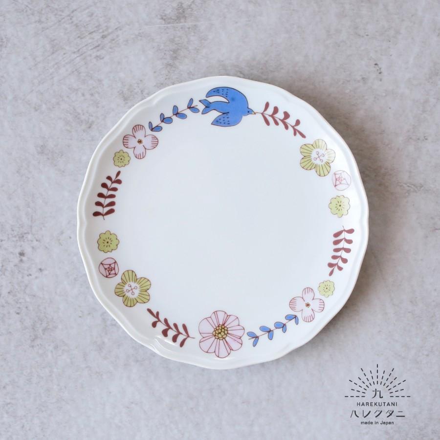 ハレクタニ 花と鳥プレート ピンク 九谷焼 誕生日プレゼント おしゃれ かわいい 可愛い お祝いお餞別 内祝 伝統工芸 陶器の和遊感 Hr 39 和遊感 通販 Yahoo ショッピング