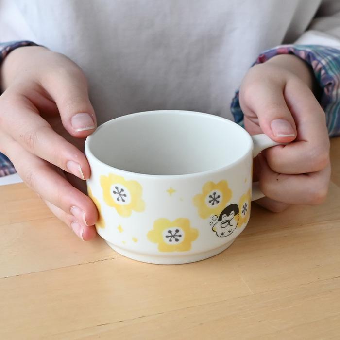 コウペンちゃん マグカップ ( イエロー ) KPC12-11 アニメ えらい 結婚