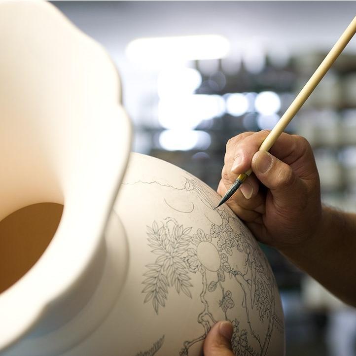 香蘭社 蘭のかがやき 湯のみ5客セット 有田焼 日本製 湯呑み セット