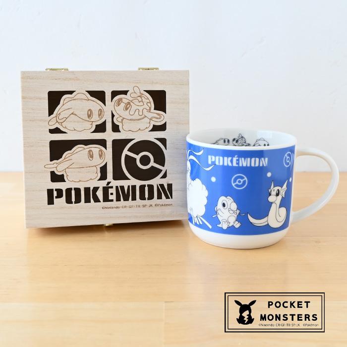 ポケットモンスター 木箱入マグ ( ドラゴン ) PM272-11H ポケモン