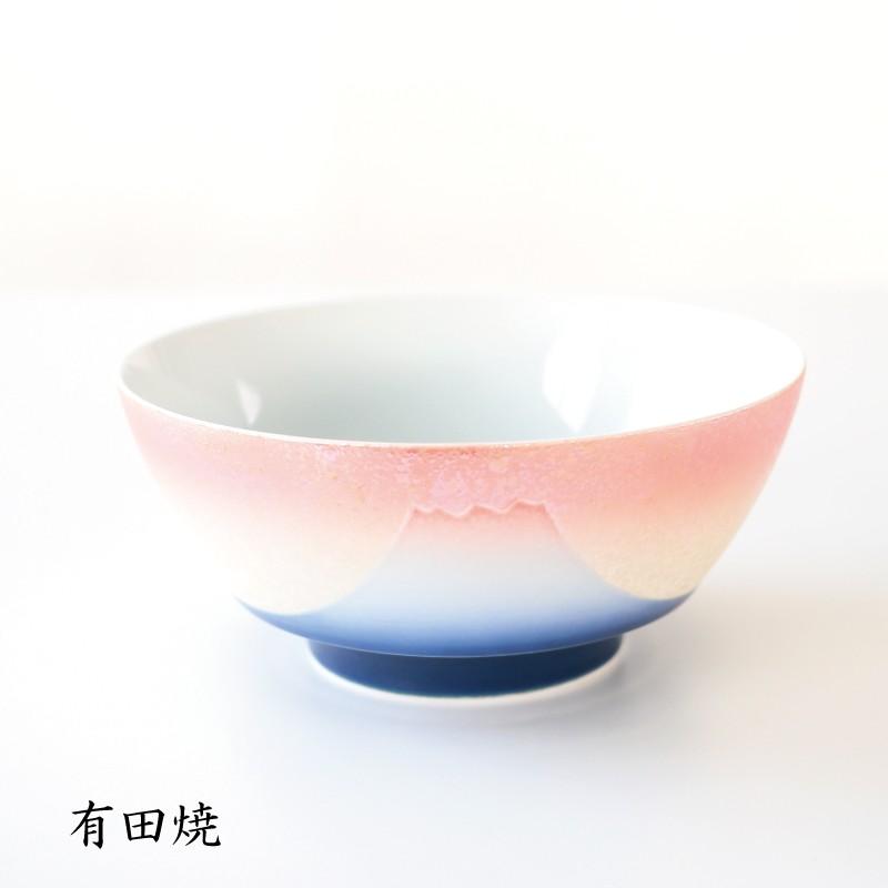 有田焼 福珠陶苑 「 究極の ラーメン鉢 」 銀彩富士 プレゼント　ボウル 有田焼 福珠陶苑 「 究極の ラーメン鉢 」 銀彩富士 プレゼント ボウル