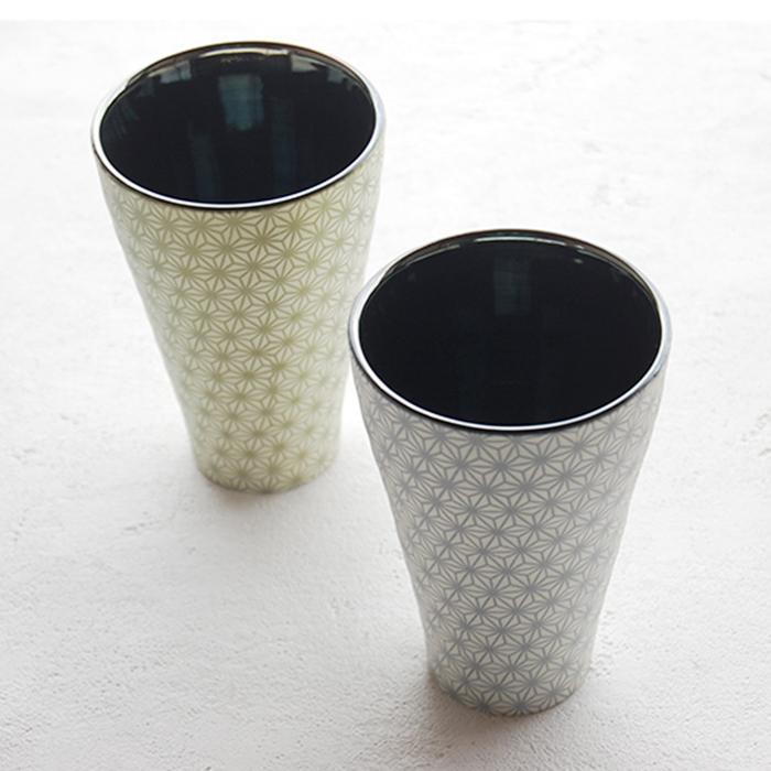 凛 -Rin- ペアタンブラー RIN-7007A ビールグラス おしゃれ プレゼント 陶器 ペア セット 父の日 おうち時間 宅飲み 敬老の日 結婚祝 退職祝 お餞別 ギフトの画像