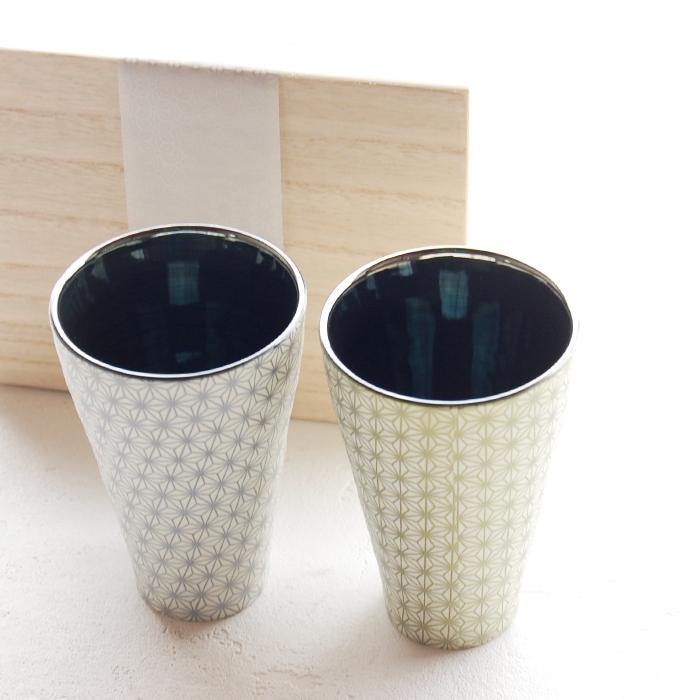 凛 -Rin- ペアタンブラー RIN-7007A ビールグラス おしゃれ プレゼント 陶器 ペア セット 父の日 おうち時間 宅飲み 敬老の日 結婚祝 退職祝 お餞別 ギフトの画像
