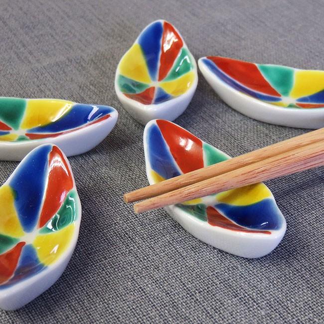 箸置き おしゃれ 陶器 九谷焼 箸置き 5個セット 紙風船 K6 0396 和座倶楽部 通販 Yahoo ショッピング