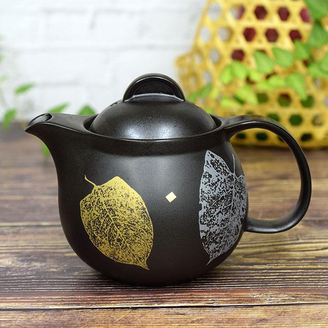 急須 おしゃれ 日本製 九谷焼 ポット 急須 葉文 K6 0539 和座倶楽部 通販 Yahoo ショッピング