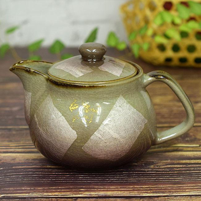 急須 おしゃれ 日本製 九谷焼 ポット 急須 金銀彩 K6 0568 和座倶楽部 通販 Yahoo ショッピング