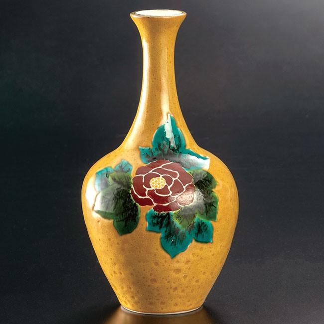 1年保証 彩磁彩牡丹 花瓶 8号 九谷焼 浅蔵五十吉 三代 五十吉深香陶窯 陶器 作家品 手作り限定品 アンティーク 有名作家 インテリア雑貨 Www Recycling Carbon Org