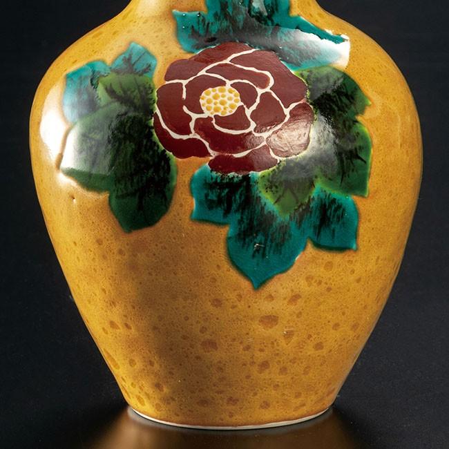 1年保証 彩磁彩牡丹 花瓶 8号 九谷焼 浅蔵五十吉 三代 五十吉深香陶窯 陶器 作家品 手作り限定品 アンティーク 有名作家 インテリア雑貨 Www Recycling Carbon Org