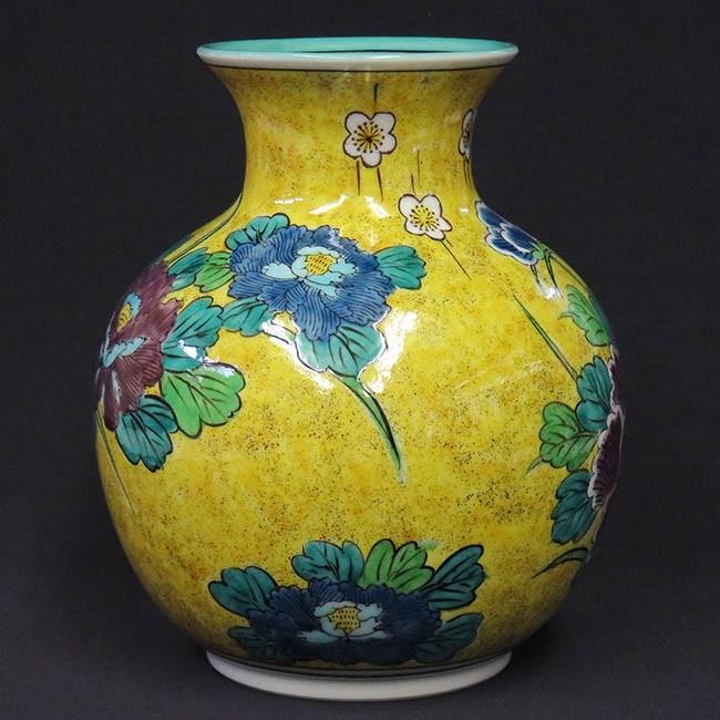 花瓶 おしゃれ 陶器 九谷焼 吉田屋花鳥 : 和座倶楽部 - 通販 花瓶 おしゃれ 陶器 九谷焼 吉田屋花鳥 : 和座倶楽部 - 通販