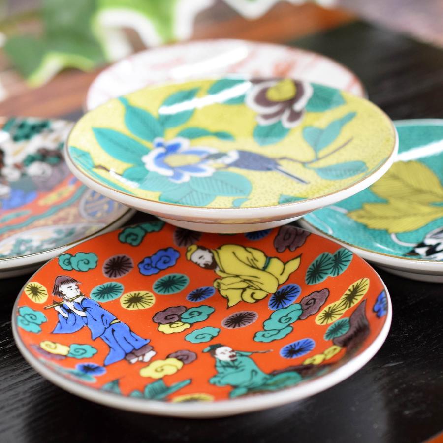 九谷焼 お皿 セット おしゃれ 食器 小皿 5枚組 時代画 陶器 和 九谷焼 お皿 セット おしゃれ 食器 小皿 5枚組 時代画 陶器 和