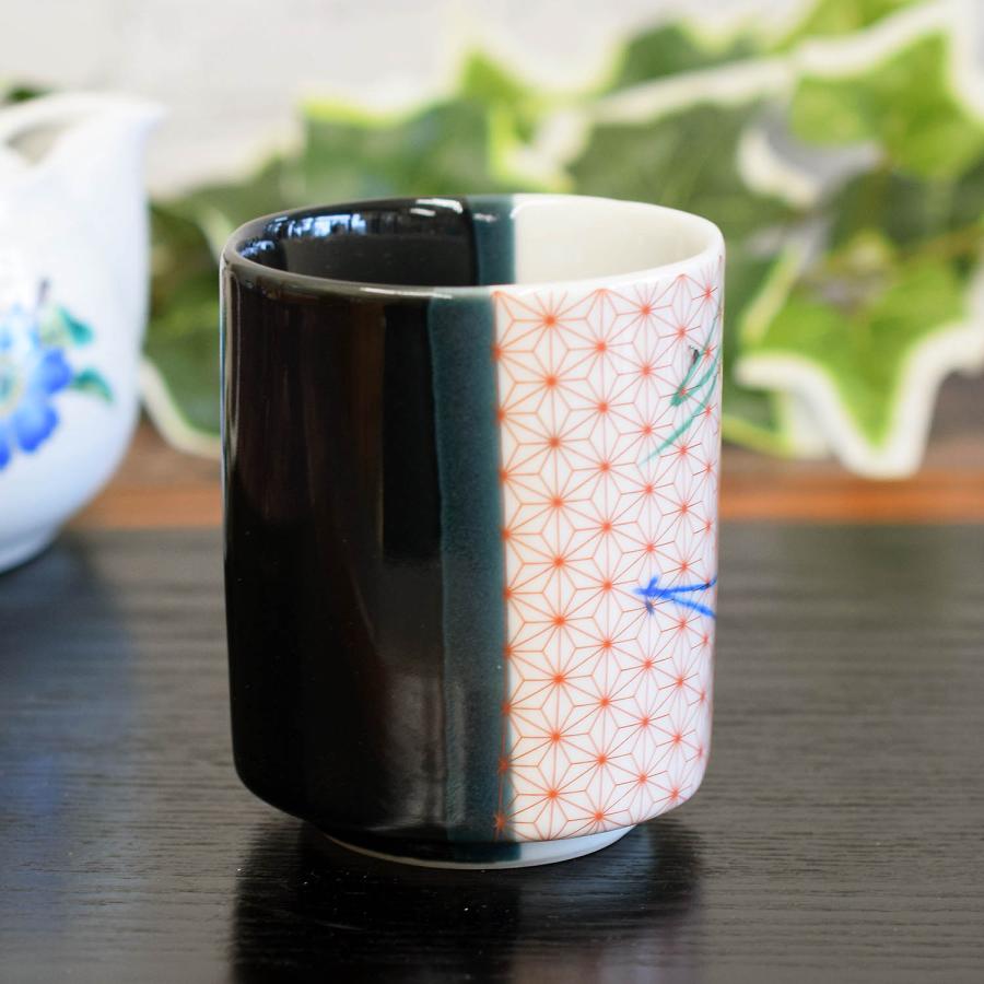 九谷焼 九谷 湯呑み 茶器 茶道具 茶碗 上手 九谷焼 湯呑み茶碗 和食器 湯呑み 松葉紋 : 和座倶楽部 - 通販 - Yahoo