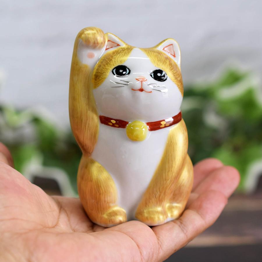 九谷焼 招き猫 置物 風水 右手 金彩毛描 開店祝い 新築祝い 九谷焼 招き猫 置物 風水 右手 金彩毛描 開店祝い 新築祝い