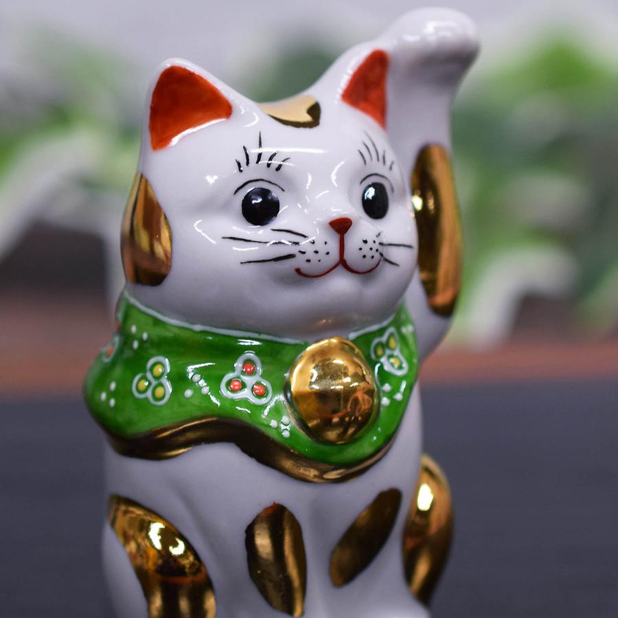 招き猫　置物　陶器　おしゃれ　幸運　人脈UP　左手上げ　クリーニング済み　ジャングルジヤングル貝塚店　貝塚市　二色浜 招き猫 置物 陶器 おしゃれ 幸運 人脈UP 左手上げ クリーニング済み