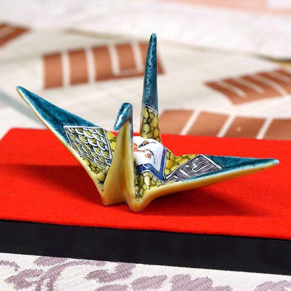 1779 大倉陶園 フラワーベース 花瓶 白磁 ブルー 染付 唐草 八角 1779