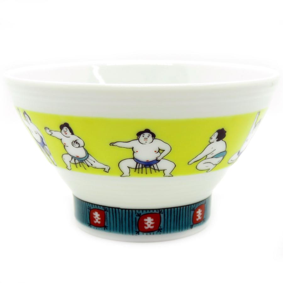 九谷焼 おしゃれ 食器 千段 ご飯茶碗 お相撲さん : 和座倶楽部 - 通販