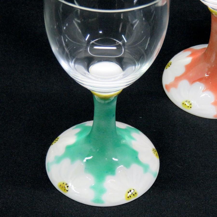 父の日 プレゼント 九谷焼 陶器 ワイングラス ペアセット マーガレット Wg525m 和座倶楽部 通販 Yahoo ショッピング