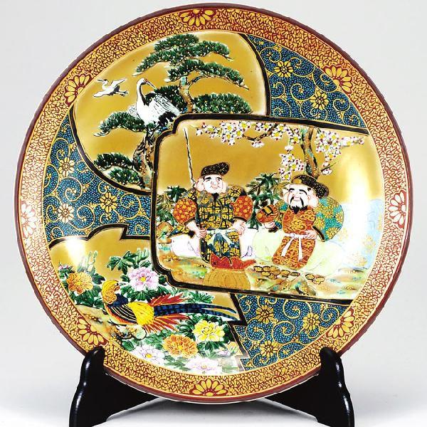 九谷焼 飾皿 本金割取 金婚式お祝い 竣工祝い 上場祝い 創業祝い 名入れ ギフト Www Manica Co Mz