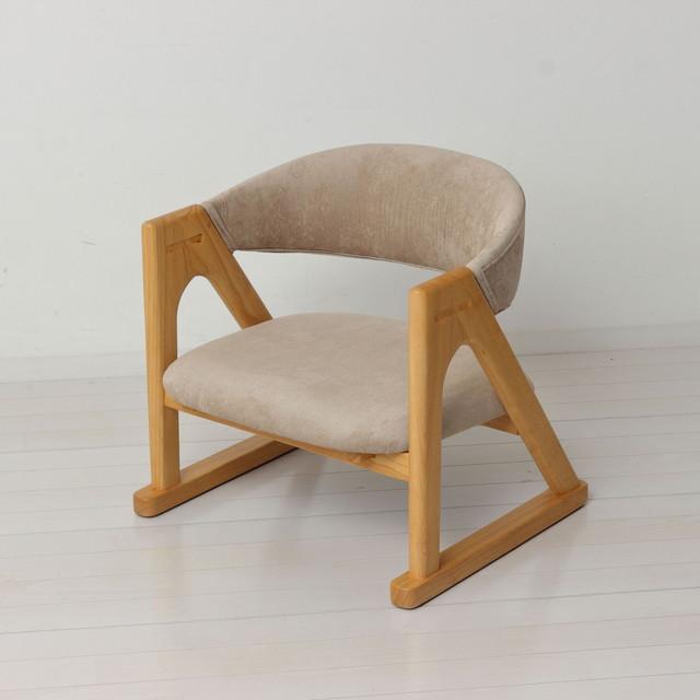 クロシオ 【メーカー正規品】らくらく立ち上がり低座椅子 幅51×奥行48