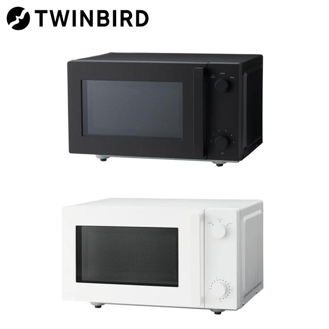 【美品】ツインバード　センサー付　フラット　電子レンジ　18L　黒 センサー付フラット電子レンジ – ツインバード公式ストア