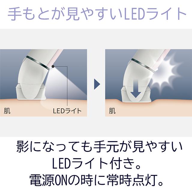 ソイエ パナソニック 脱毛器 ES-EY8A 角質ケア 家庭用脱毛器 ムダ毛