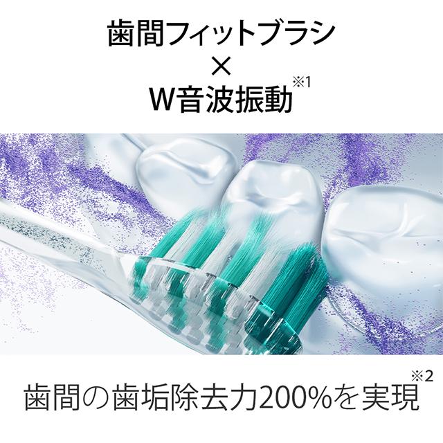 ドルツプレミアム W音波振動ハブラシ 電動歯ブラシ panasonic