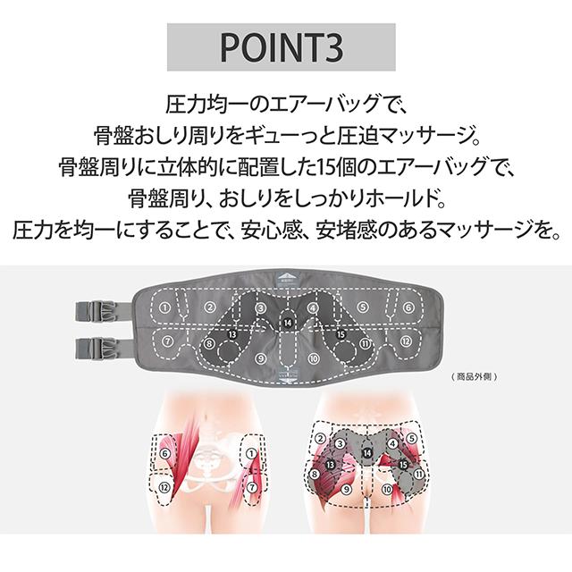 リフレ(パナソニック) panasonic エアーマッサージャー 骨盤 リフレ(パナソニック) panasonic エアーマッサージャー 骨盤
