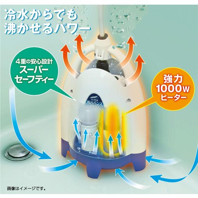 パアグ スーパー風呂バンス1000 P05F07B 正規品 メーカー保証付 日本製 