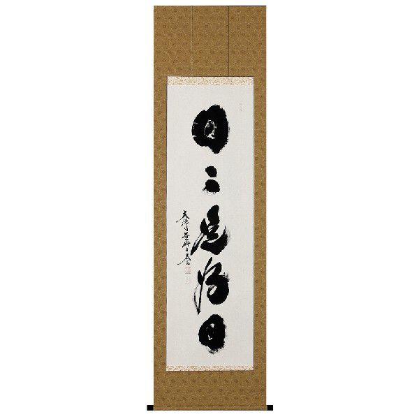 掛け軸 掛軸 日々是好日（小林 太玄） 書 趣味掛け お茶掛け 全国送料無料