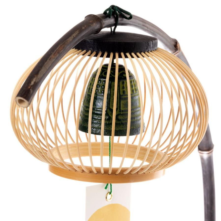 駿河竹千筋細工 置き風鈴 清風 静岡県伝統工芸品 杉山雅泰 作 和雑貨のお店 和敬静寂 通販 Yahoo ショッピング