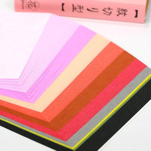 紋切り型 花之巻 花といえば桜 春爛漫 色紙100枚付き もんきり 切り紙