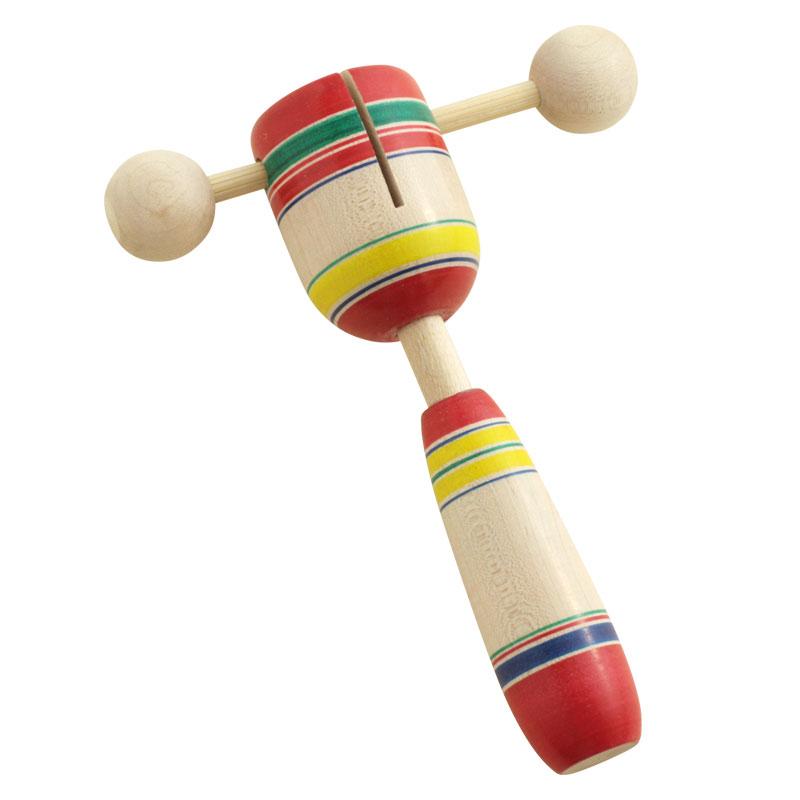 カタカタ カンカンなる楽器玩具 山形県の木地玩具 : 和雑貨のお店 和敬