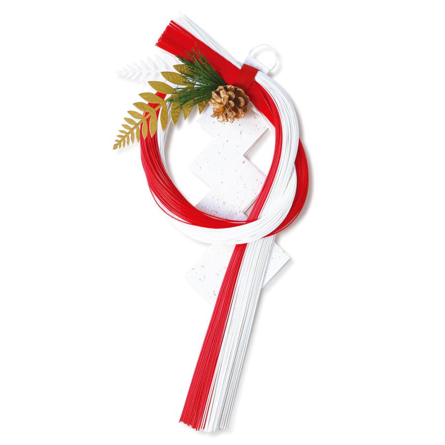 正月飾り 水引紅白 のし飾り めでたや New Year S Decoration 和雑貨のお店 和敬静寂 通販 Yahoo ショッピング