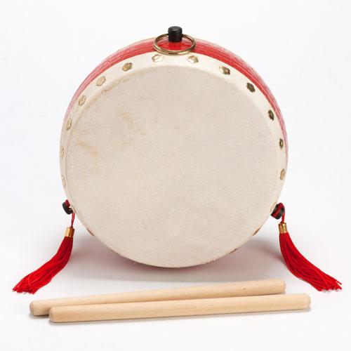陣太鼓 バチ2本付き 楽器玩具 コスプレ 出陣 : 和雑貨のお店 和敬静寂