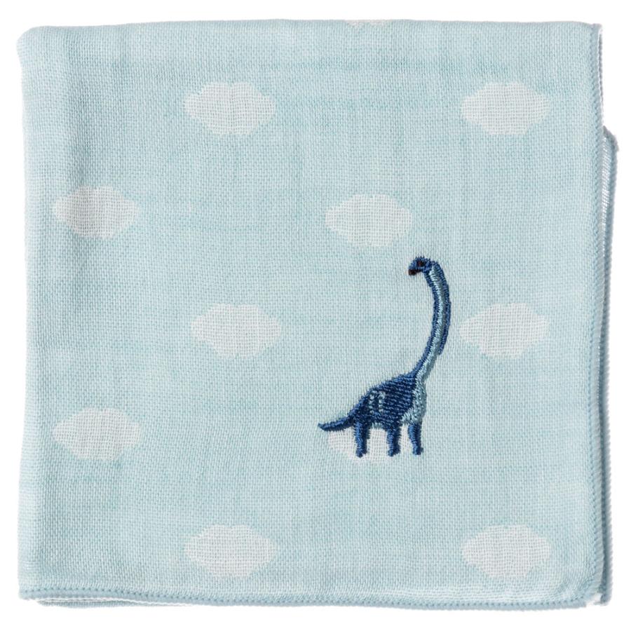 恐竜ハンカチ ブラキオサウルス 刺繍入りガーゼハンカチ スーベニール Dinosaur Handkerchief 和雑貨のお店 和敬静寂 通販 Yahoo ショッピング