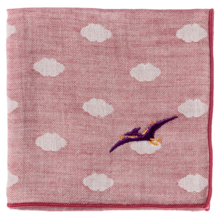 恐竜ハンカチ プテラノドン 刺繍入りガーゼハンカチ スーベニール Dinosaur Handkerchief 和雑貨のお店 和敬静寂 通販 Yahoo ショッピング