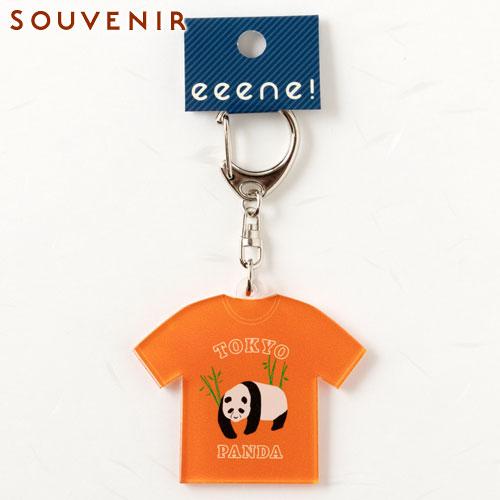 スーベニール キーホルダー ご当地Tシャツ TOKYOオレンジ 和柄アクリル