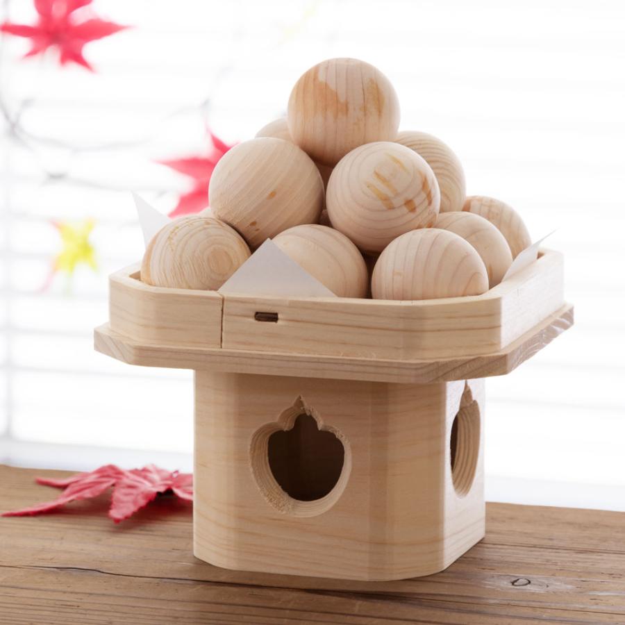 ひのきのお月見飾り ひのき団子と三宝 三方 セット 当店オリジナル月見団子セット Moon Viewing Dumplings Set 和雑貨のお店 和敬静寂 通販 Yahoo ショッピング