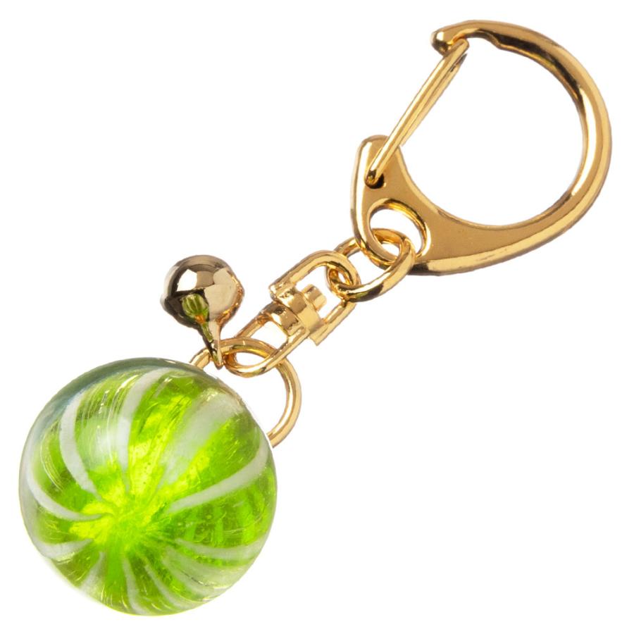 KEY nanaco plus+ 飴のキーホルダー グリーン（健康運） ナナコ