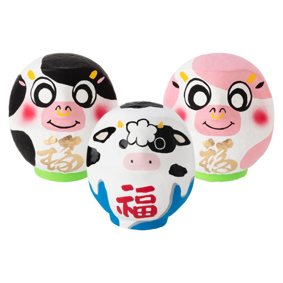 高崎だるま 21年干支だるま３種セット 丑 うしだるま３個セット 群馬県指定ふるさと伝統工芸品 完売しました ありがとうございました 0051 和雑貨のお店 和敬静寂 通販 Yahoo ショッピング