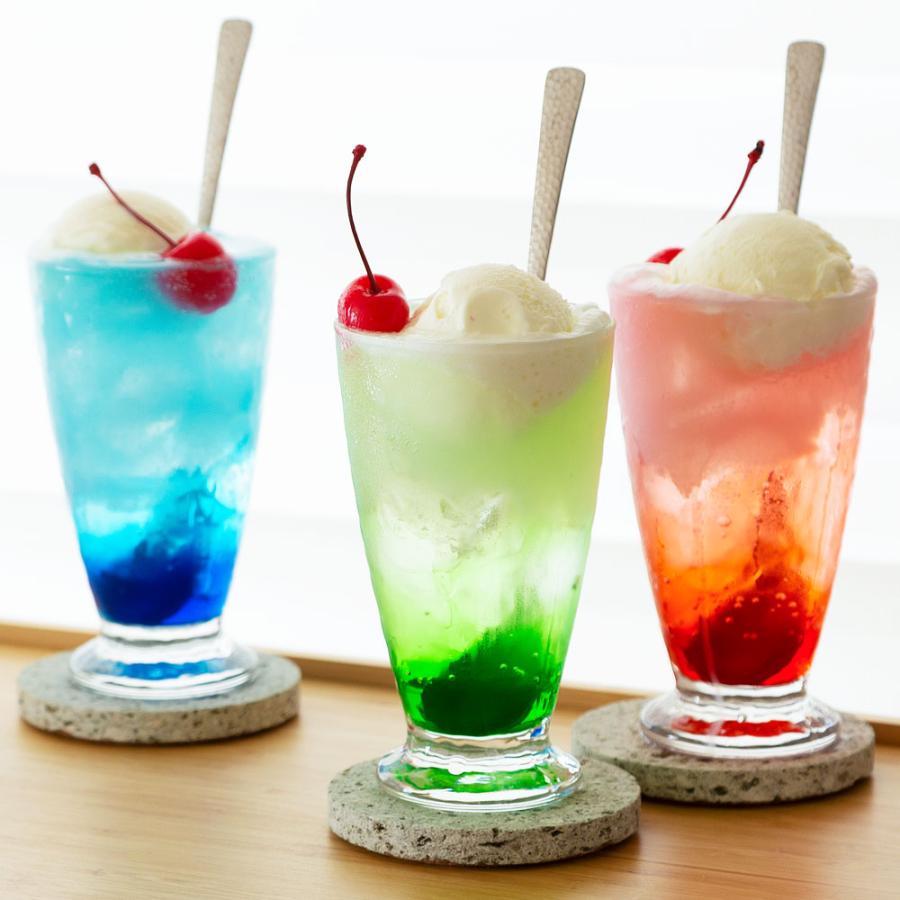 クリームソーダ（CREAM SODA） クリームソーダグラスセット 2客組 昭和