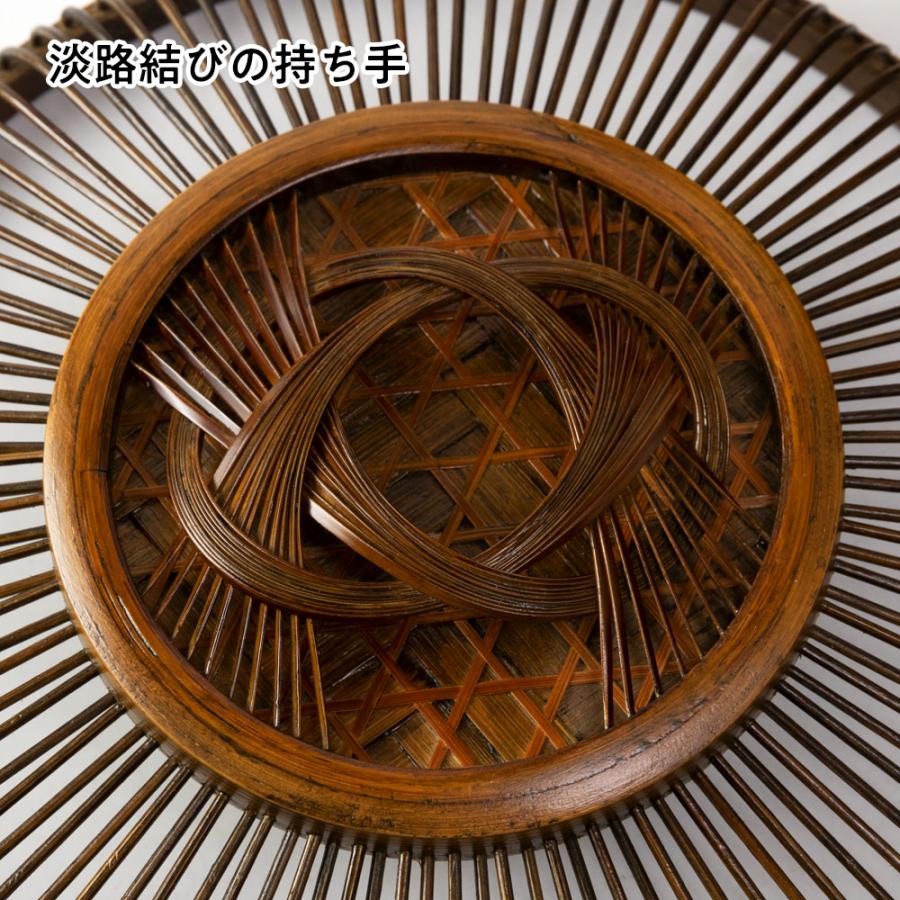 駿河竹千筋細工 盛器 丸愛 蓋付き 静岡県伝統工芸品 職人が竹ひごを