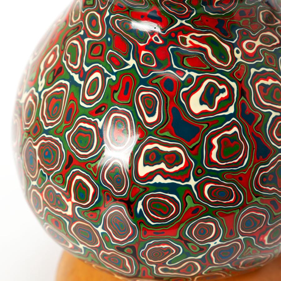 上州瓢箪 ひょうたんの置物021 三段瓢 高さ47.5cm 研ぎ出し加工