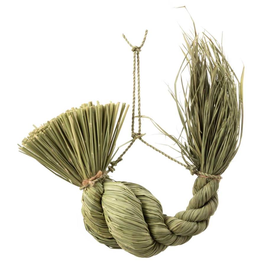 縁起飾り わらむ 福縄（ふくなわ） 国産わらの縁起物 玄関飾り