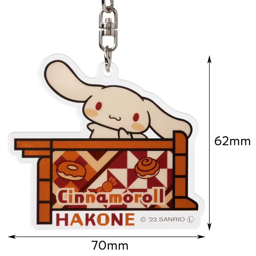サンリオ アクリルキーホルダー ご当地デザインキャラクター 箱根寄木