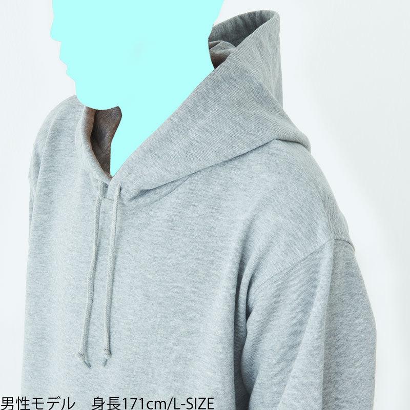 メンズ パーカー 大きいサイズ ファスナー チャック ジッパー 2XL 3XL 4XL 無地 厚め 厚手 綿100 長袖 男性｜wazaya｜25