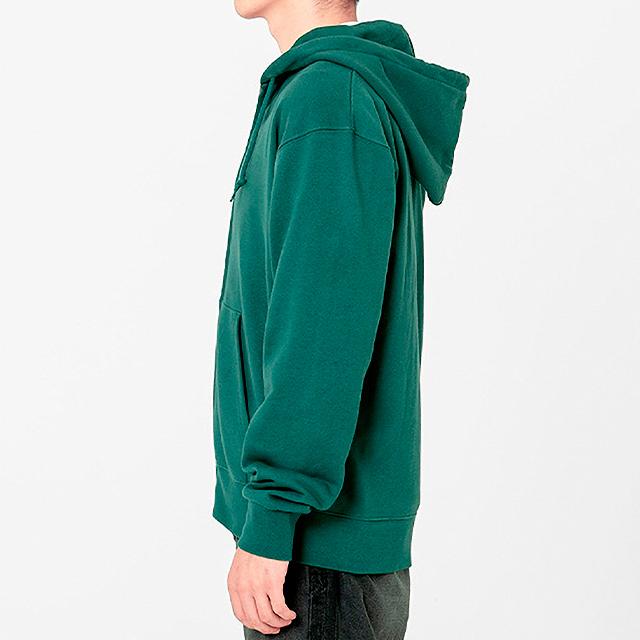 メンズパーカー 大きいサイズ ジップ パーカー メンズ 裏毛 厚手 無地