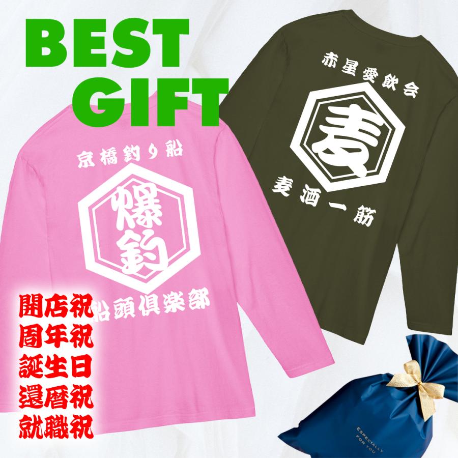 Printstar（プリントスター） オリジナル tシャツ 長袖 名入れ 1枚から