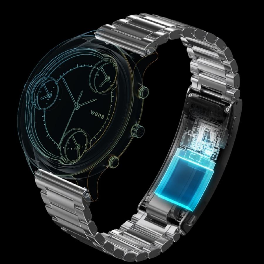 SONY ソニー wena 3 metal ウェナ3 メタルベルト シルバー WNW SONY ソニー wena 3 metal ウェナ3 メタルベルト シルバー WNW